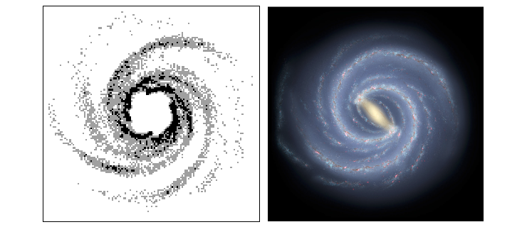 A New Map of the Milky Way  Scientific American